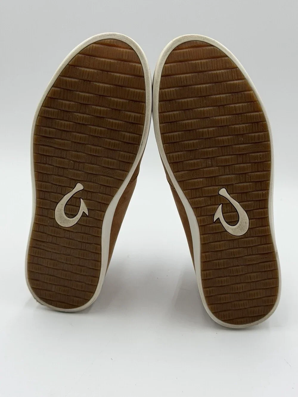 OluKai Women’s 8.5 Hawai'iloa Manu Hope Slip On Boots Waterproof Leather Brown